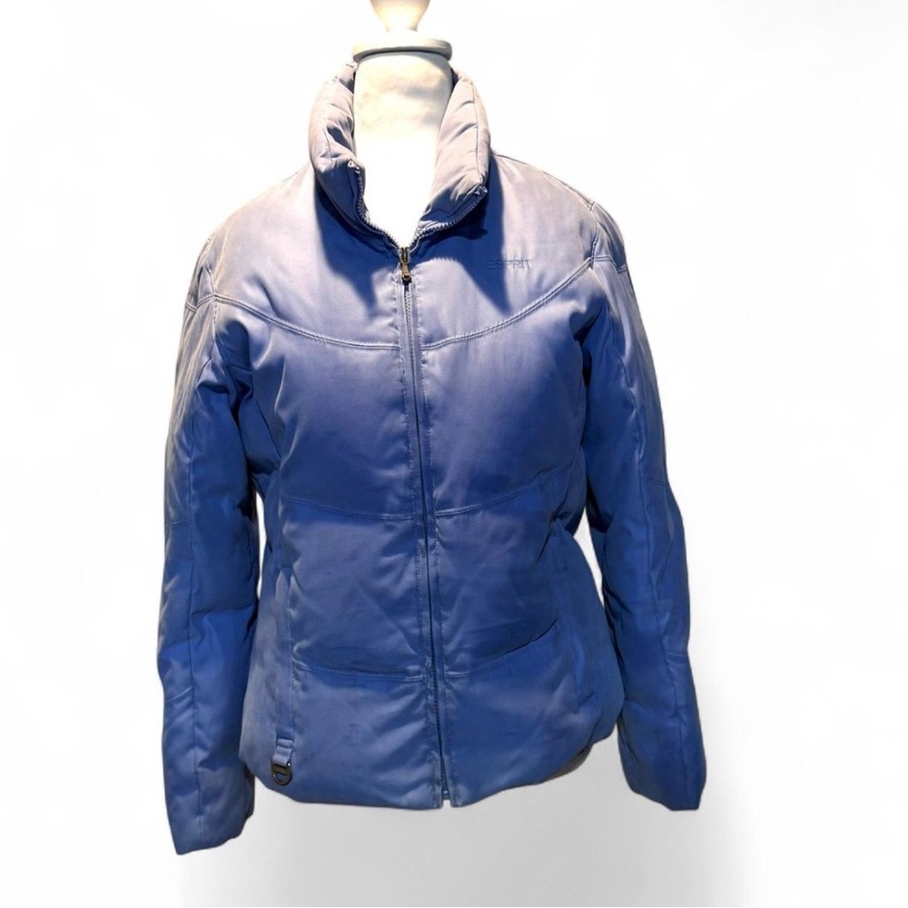 Esprit Light Blue Puffer Jacket